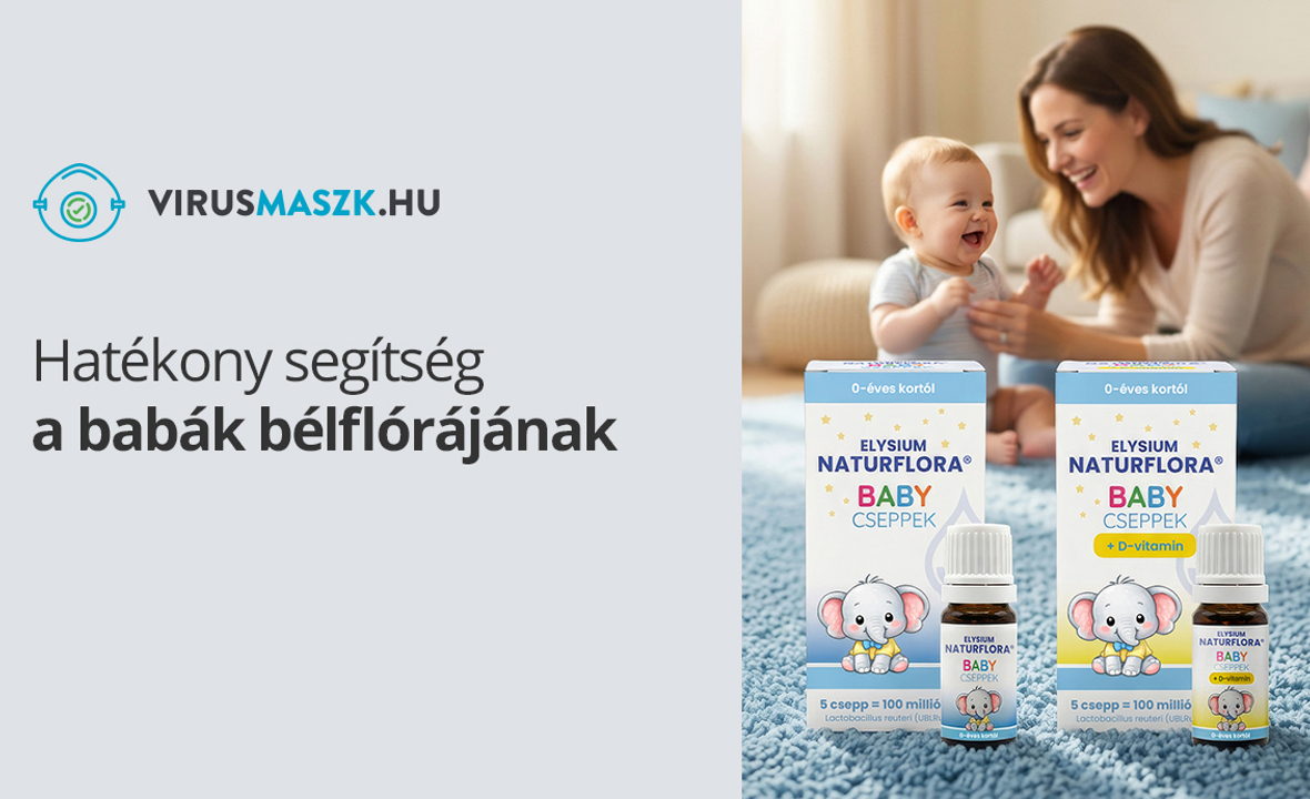 Hatékony segítség a babák bélflórájának