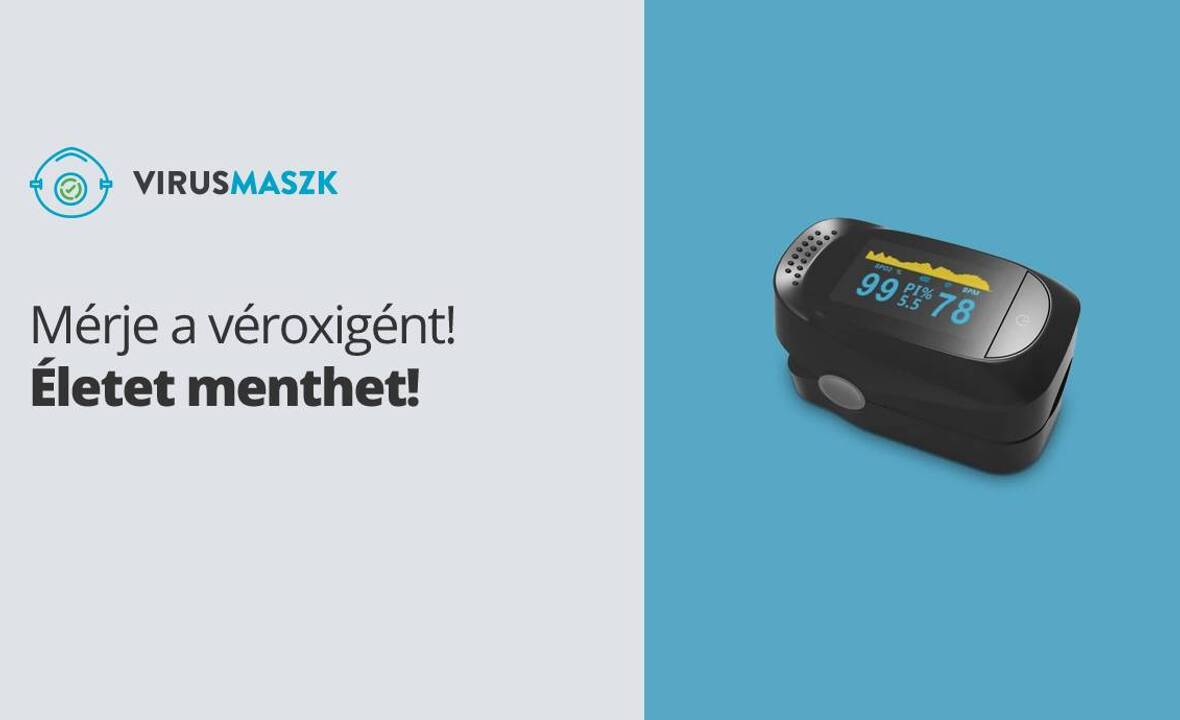Egy okos kis eszköz: a pulzoximéter