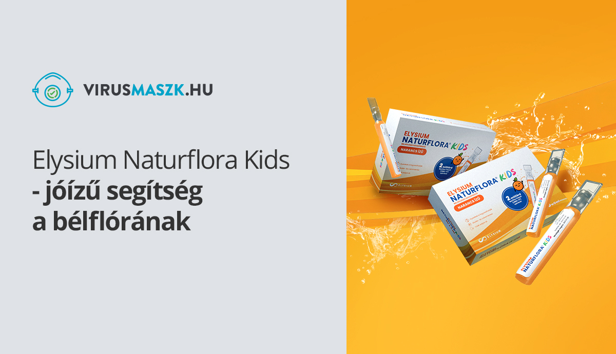 Elysium Naturflora Kids - jóízű segítség a bélflórának