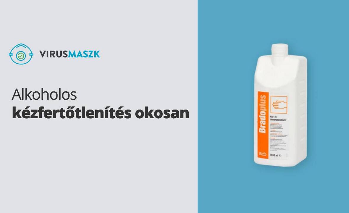 Miért használjunk alkoholos kézfertőtlenítőket?