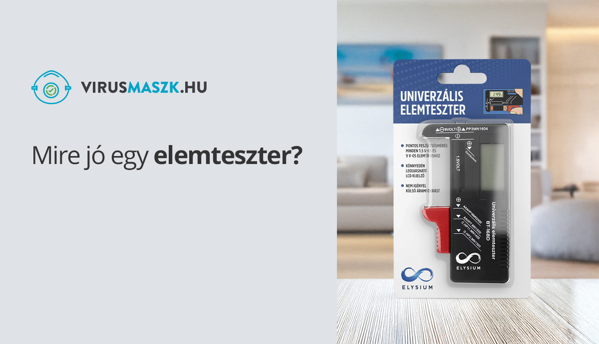 Mire jó egy elemteszter?