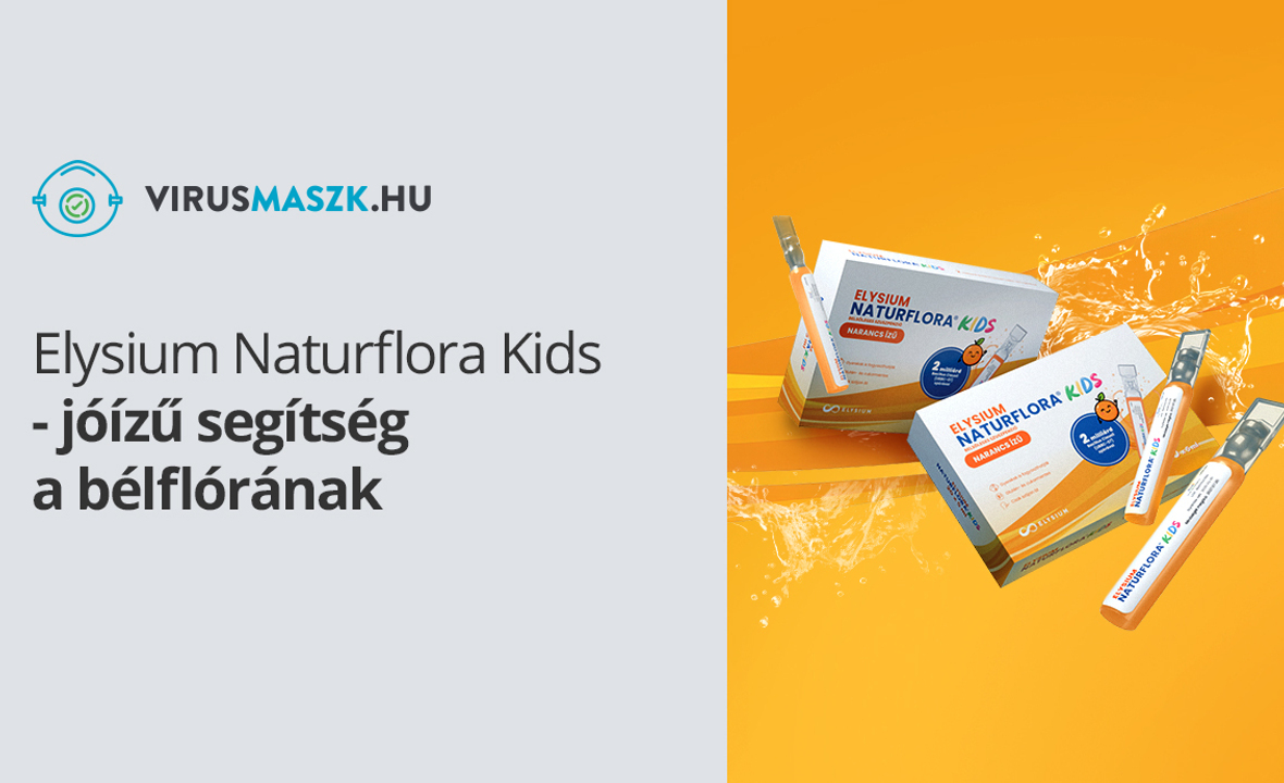 Elysium Naturflora Kids - jóízű segítség a bélflórának