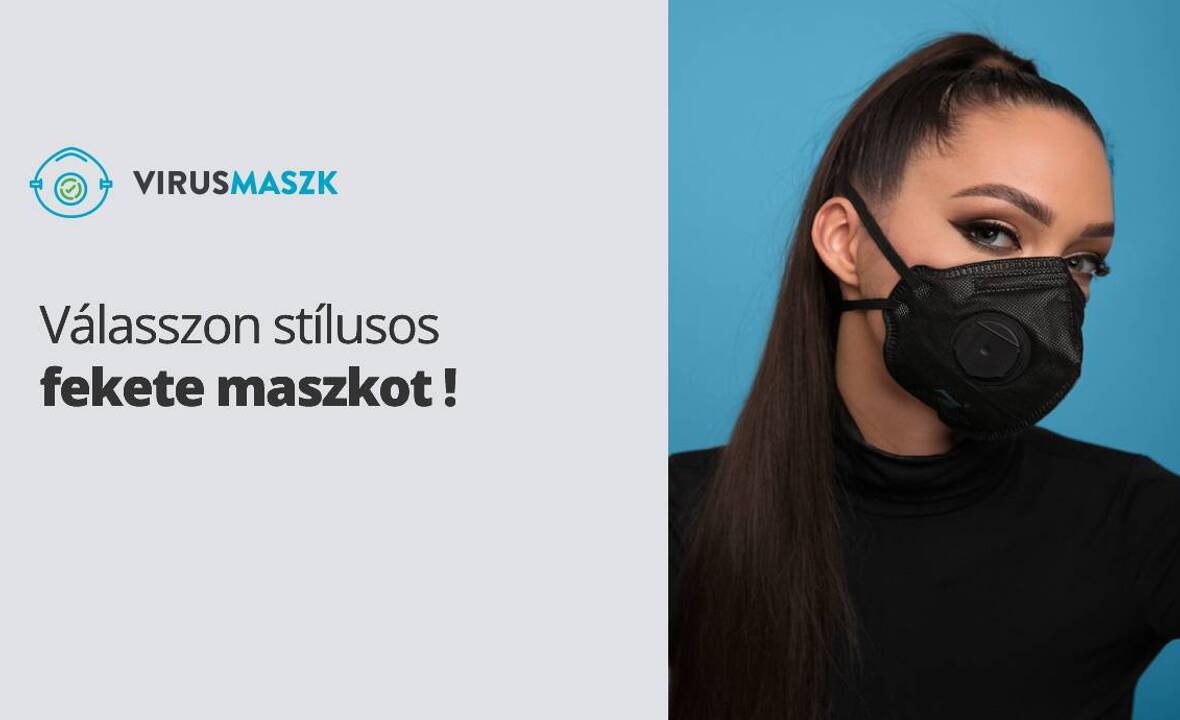 Legyen stílusos, és válasszon fekete maszkot!