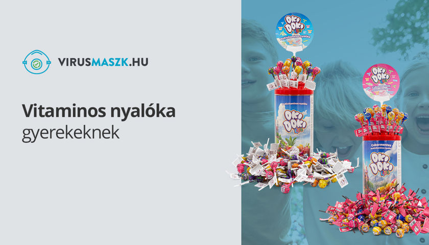 Vitaminos nyalóka gyerekeknek