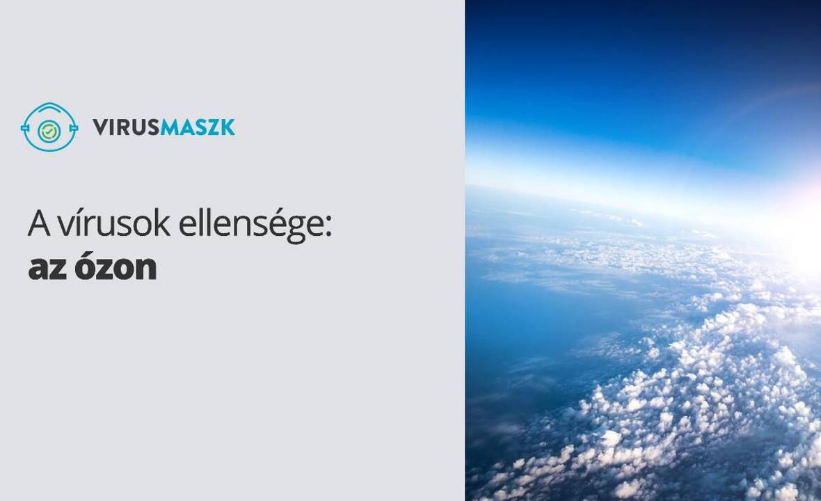 A vírusok természetes ellensége: az ózon
