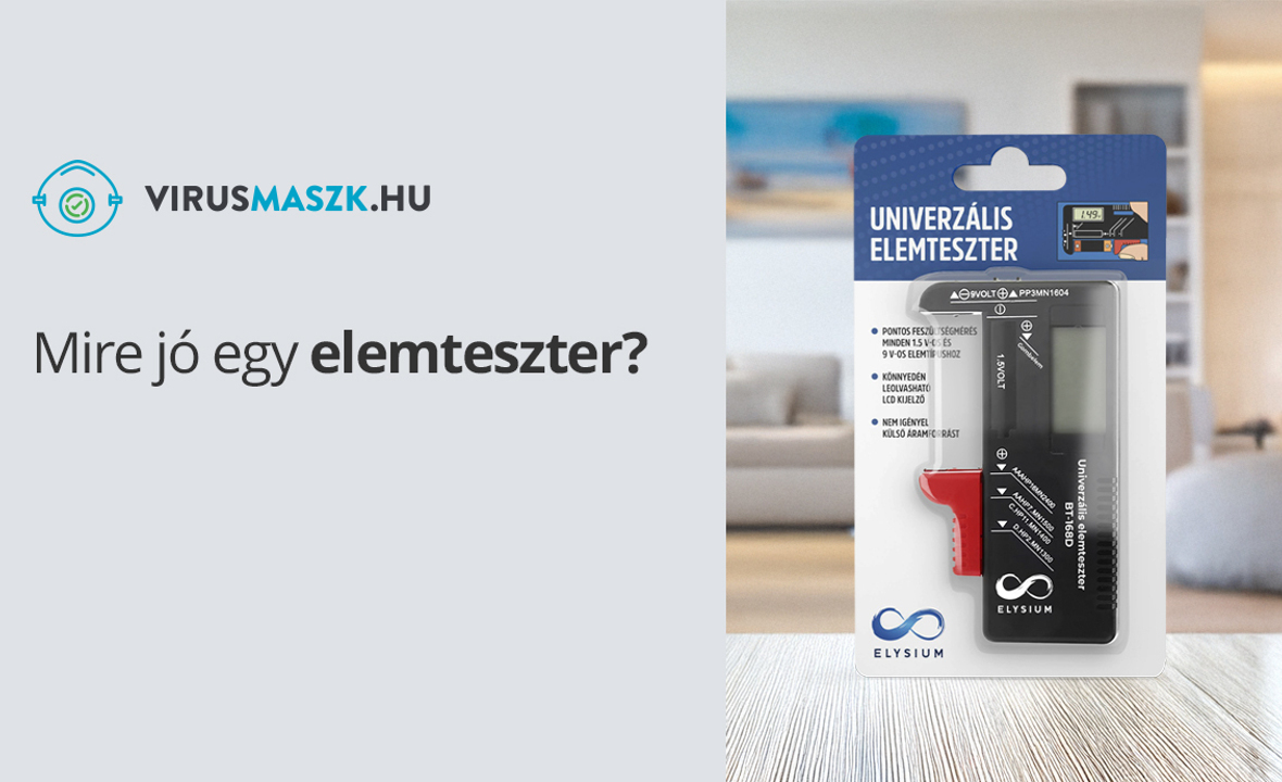 Mire jó egy elemteszter?