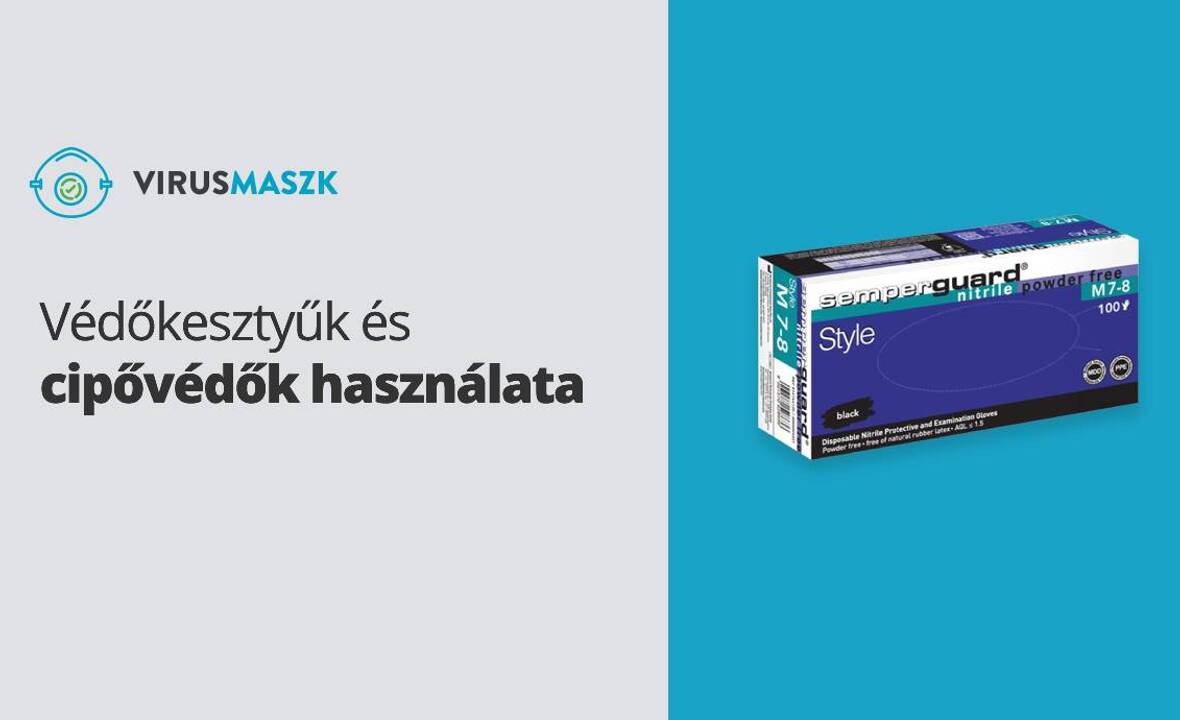 Védőeszközök: a védőkesztyűk és a cipővédők használata