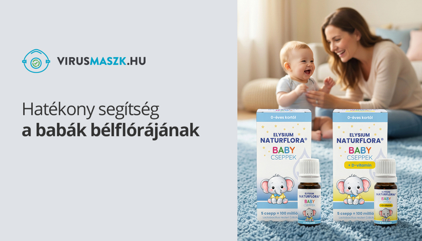 Hatékony segítség a babák bélflórájának