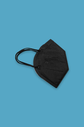 Jada 7-rétegű FFP3 CE 0370 - FFP3 maszk - 20 db - Fekete - Szelep nélküli