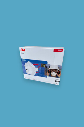 3M Aura 9332+ FFP3 légzésvédő maszk - szelepes - 10 db - Fehér