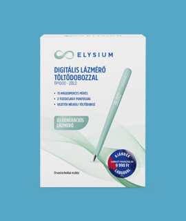 Fociláz - Elysium TP1000 digitális lázmérő töltődobozzal - zöld + Focilabda