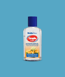 Bradolife kézfertőtlenítő gél - 50 ml - Kézfertőtlenítő - Gyümölcsös - 50 ml
