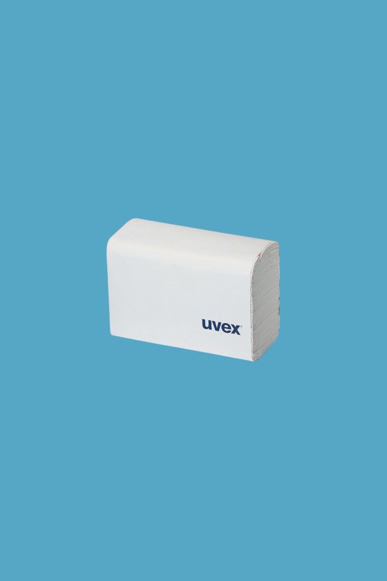 Uvex szemüvegtisztító papír - Törlőpapír - 700 lapos