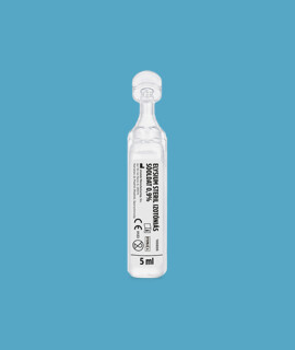 Elysium steril nátrium-klorid oldat - Nátrium-klorid oldat - Izotóniás sóoldat - 0,9% - 20 x 5 ml
