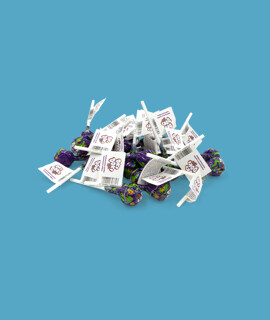 OKI DOKI KIDS trópusi gyümölcs ízű étrend-kiegészítő nyalóka 15-féle vitaminnal és ásványi anyaggal - Minőségét megőrzi: 2026-11-17 - 25 db - 1 csomag