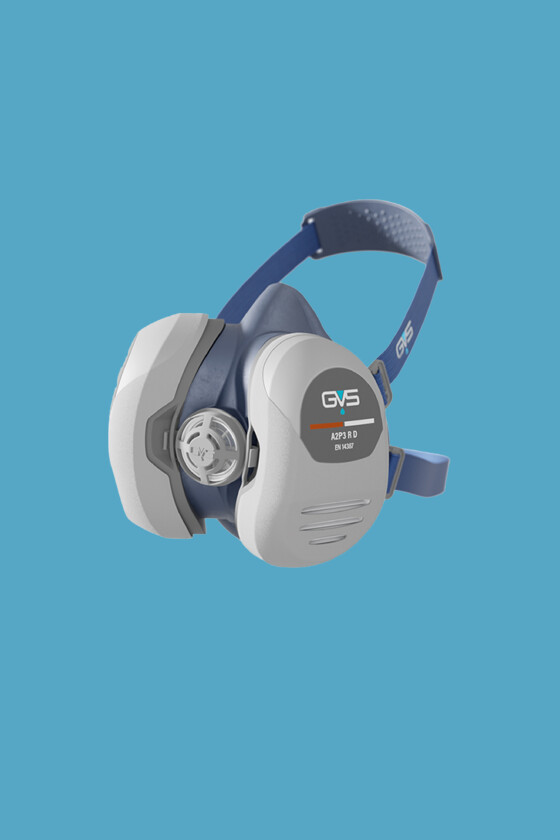 GVS ELIPSE A2P3 félálarc szűrőbetéttel - Új design - M/L - 1 db