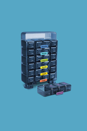 Elysium heti gyógyszeradagoló luxus torony - 7x4 - 1 db