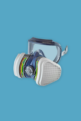 ELIPSE INTEGRA ABEK1P3 szemüveggel kombinált félálarc szűrőbetétekkel (3/4 álarc) - Félálarc - 1 db - M/L