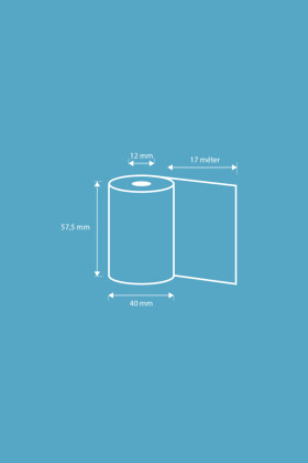 Legal Beauty prémium pénztárgépszalag - Pénztárgépszalag - 57.5/40/12