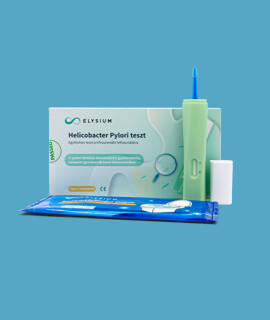 Elysium helicobacter pylori egylépéses gyorsteszt - 1 db tesztkészlet (székletből) - 1 db