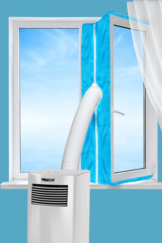 Aozzy ablakszigetelő függöny mobil klímákhoz - Szigetelő függöny - 1 x 400 cm