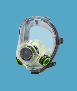 BLS 5600 Olasz ikerszűrős teljesálarc - 1 db - OneSize