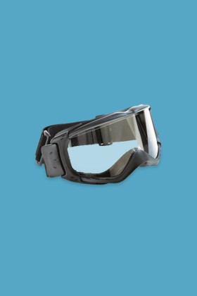 Singer EVAFLEX gumipántos szemvédő - Védőszemüveg - 1 db - Víztiszta