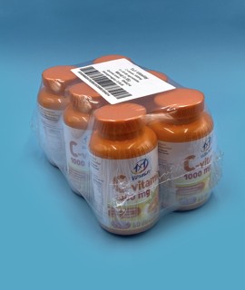 1×1 Vitamin C-vitamin 1000 mg rágótabletta - 6x60 szem - 1 csomag