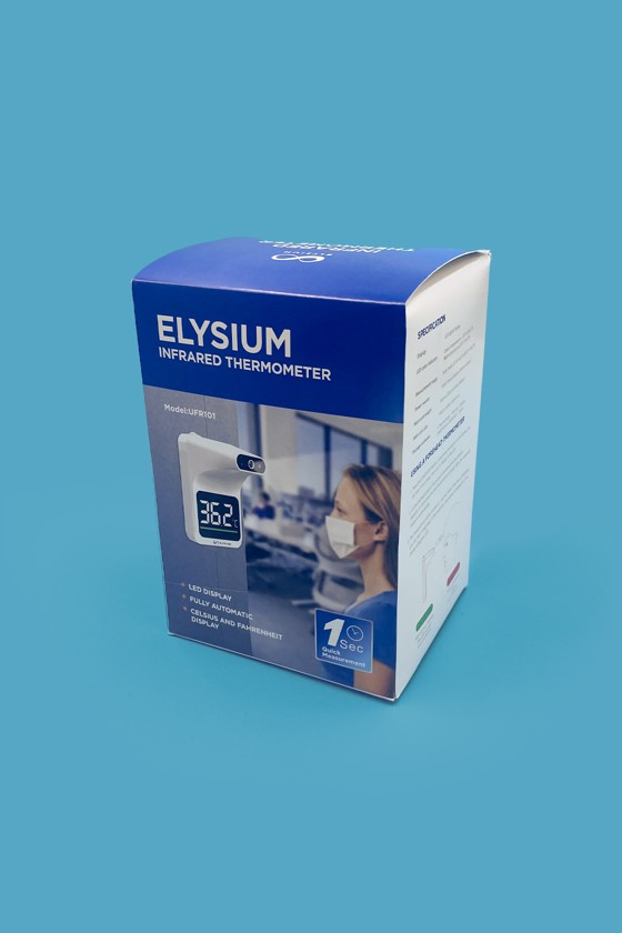 Elysium fali lázmérő - Fali lázmérő - Állvány nélkül - 1 db - Fehér
