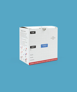 Elysium steril széklettartály kanállal, csavaros kupakkal - Széklettartály - 60 ml - postázható