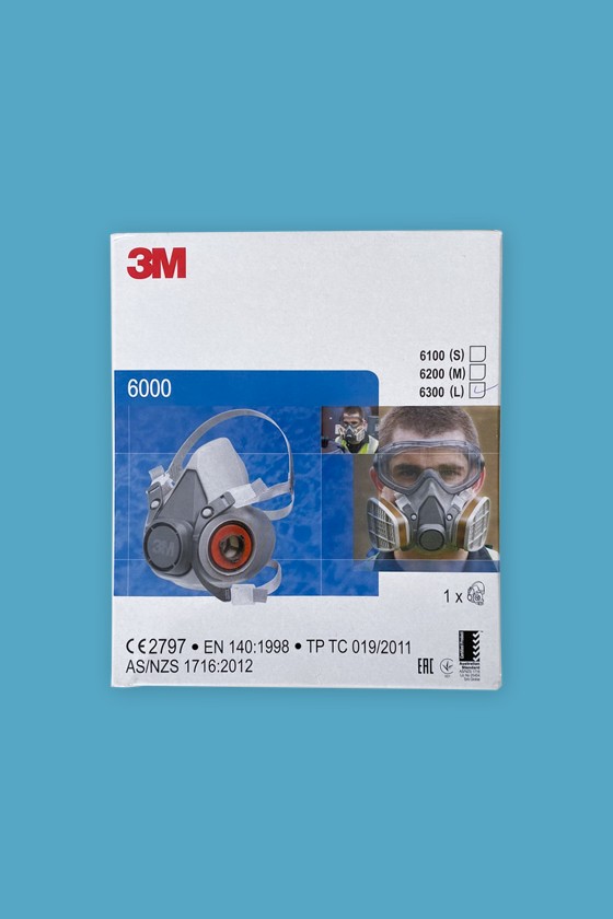 3M 6100-6300 félálarc - Félálarc - 1 db - S