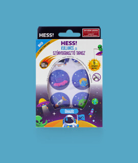 Elysium HESS! kullancs- és szúnyogriasztó űrhajós tapasz enyhébb aromával (0-3 éves kor között) - 60 db - 1 doboz