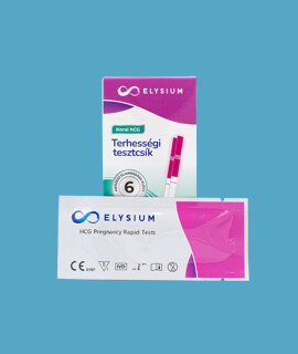 Elysium terhességi és ovulációs teszt - Terhességi és ovulációs teszt - Korai kimutatású terhességi tesztcsík - 2 db