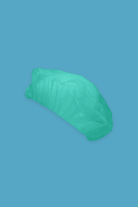 Harmonikás hajháló - Hajháló - 100 db - Zöld