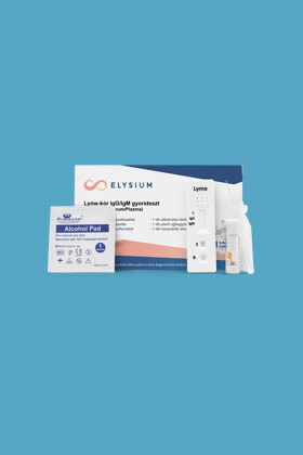 Elysium Lyme-kór IgG/IgM gyorsteszt - 1 db tesztkészlet (ujjbegyvérből) - Lejárati idő: 2027-04-30 - 1 db