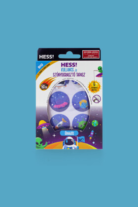 Elysium HESS! kullancs- és szúnyogriasztó űrhajós tapasz enyhébb aromával (0-3 éves kor között) - 60 db - 1 doboz