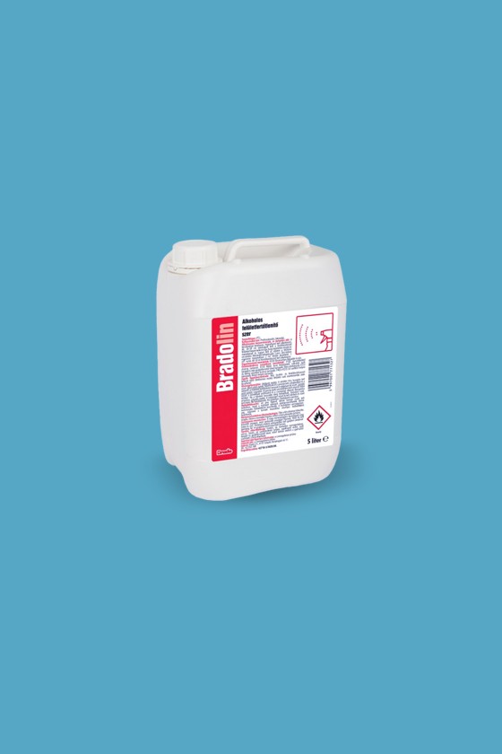 Bradolin alkoholos felületfertőtlenítő szer - Felületfertőtlenítő - 5 L