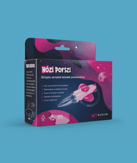 Elysium Nózi Porszi orrszívó készlet porszívóhoz - Orrszívó - Űrhajós - pink/magenta