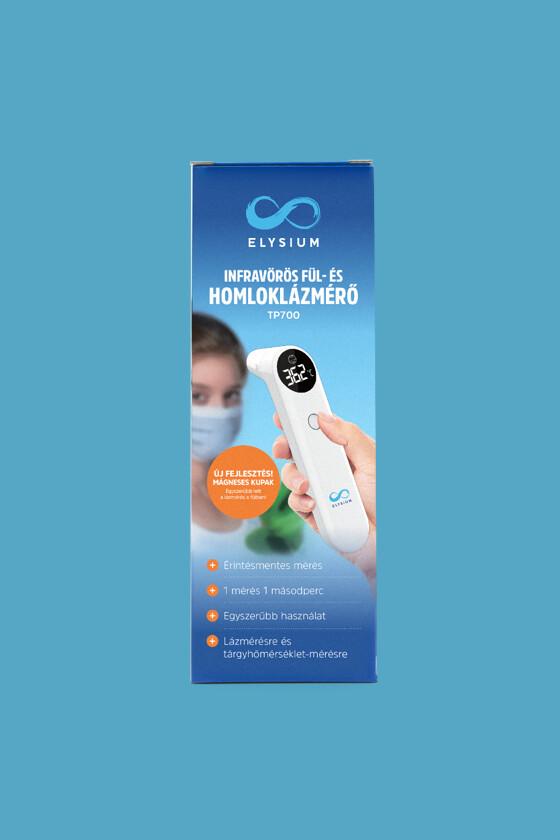 Elysium lázmérő - Lázmérő többféle típussal - TP700 (UFR201) infravörös fül- és homloklázmérő