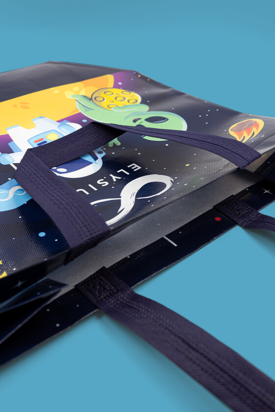 Elysium bevásárlótáska - Bevásárlótáska - Űrhajós - 40 x 30 x 17 cm