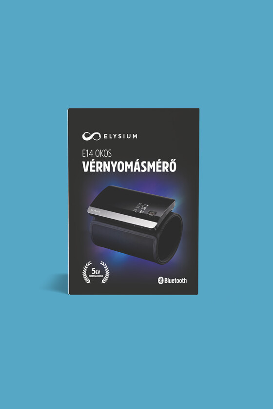 Elysium vérnyomásmérő - Vérnyomásmérő - 1 db - E14 felkaros - okos