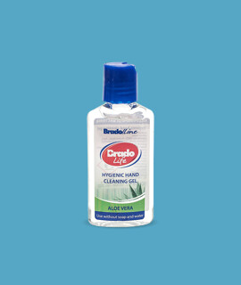 Bradolife kézfertőtlenítő gél - 50 ml - Kézfertőtlenítő - Aloe vera - 50 ml