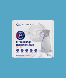 Fociláz - Elysium ultrahangos MESH inhalátor beépített akkumulátorral - 1 készlet + Focilabda