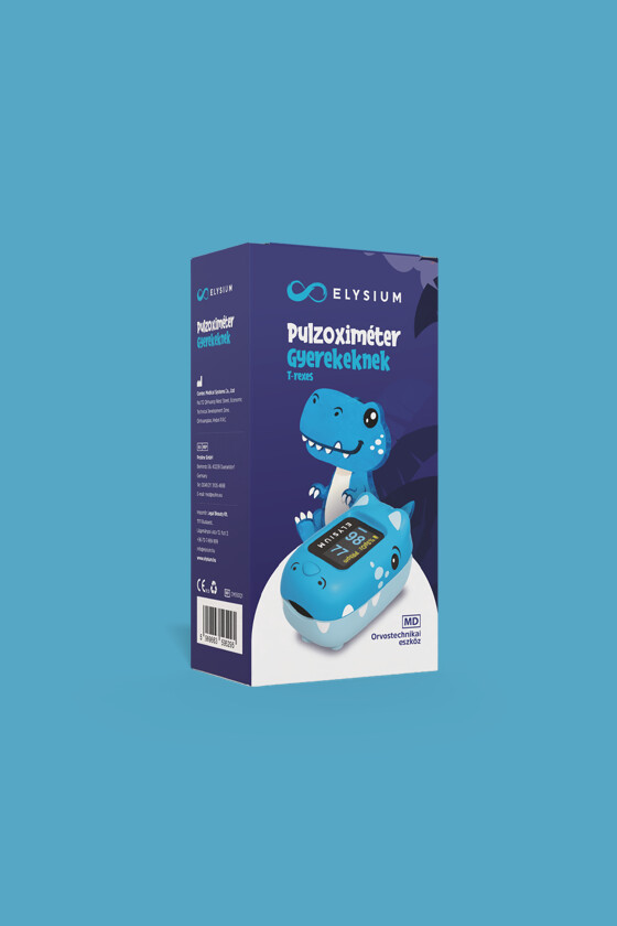 Elysium pulzoximéter - Pulzoximéter - Gyerek - T-rex