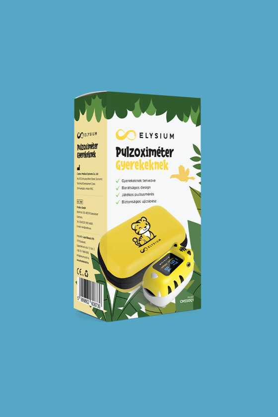 Elysium pulzoximéter - Pulzoximéter - Gyerek - Tigris