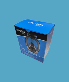 Singer MP600 ikerszűrős teljesálarc (3M kompatibilis) - Teljesálarc - 1 db - M