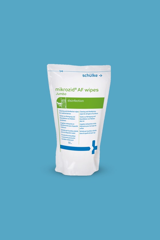 Schülke mikrozid® AF wipes fertőtlenítő kendő - Fertőtlenítő kendő - 200/220 lapos - Utántöltő