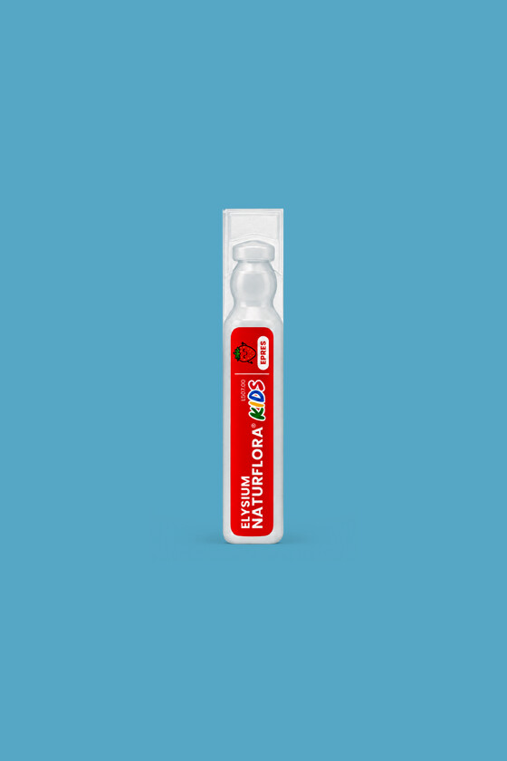 Elysium Naturflora belsőleges szuszpenzió - Belsőleges szuszpenzió - 1 doboz - Naturflora Kids (epres) - 20 x 5 ml