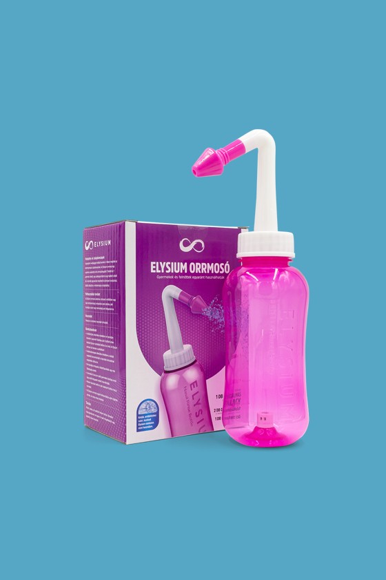 Elysium szelepes orrmosó - 300 ml - Magenta - 1 db