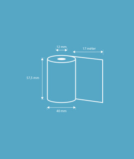 Legal Beauty prémium pénztárgépszalag - Pénztárgépszalag - 57.5/40/12